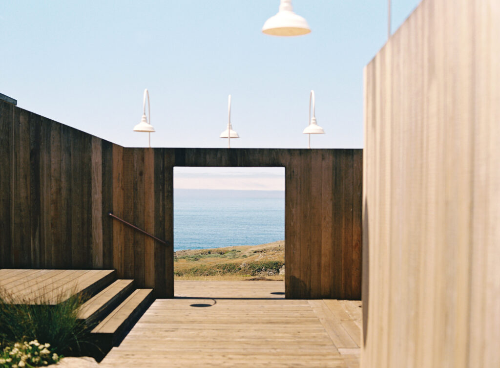 Iconic wedding at the Sea Ranch Location at the Lodge